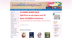Desktop Screenshot of crossstitchcrazy.co.uk